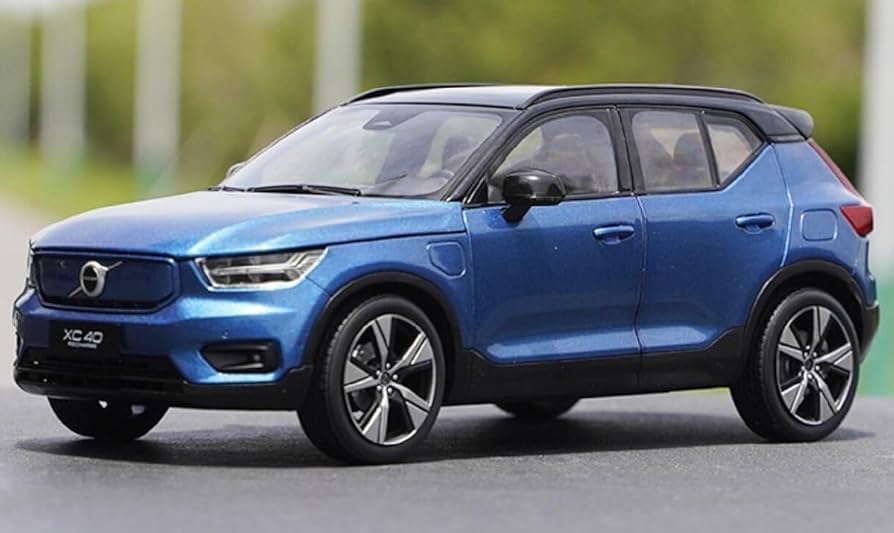 105-028 ボルボ特注 1/18 ボルボ VOLVO XC40 ブルー Amazon | △超希少！Recharge！青！VOLVO特注品 1/18 ボルボ
